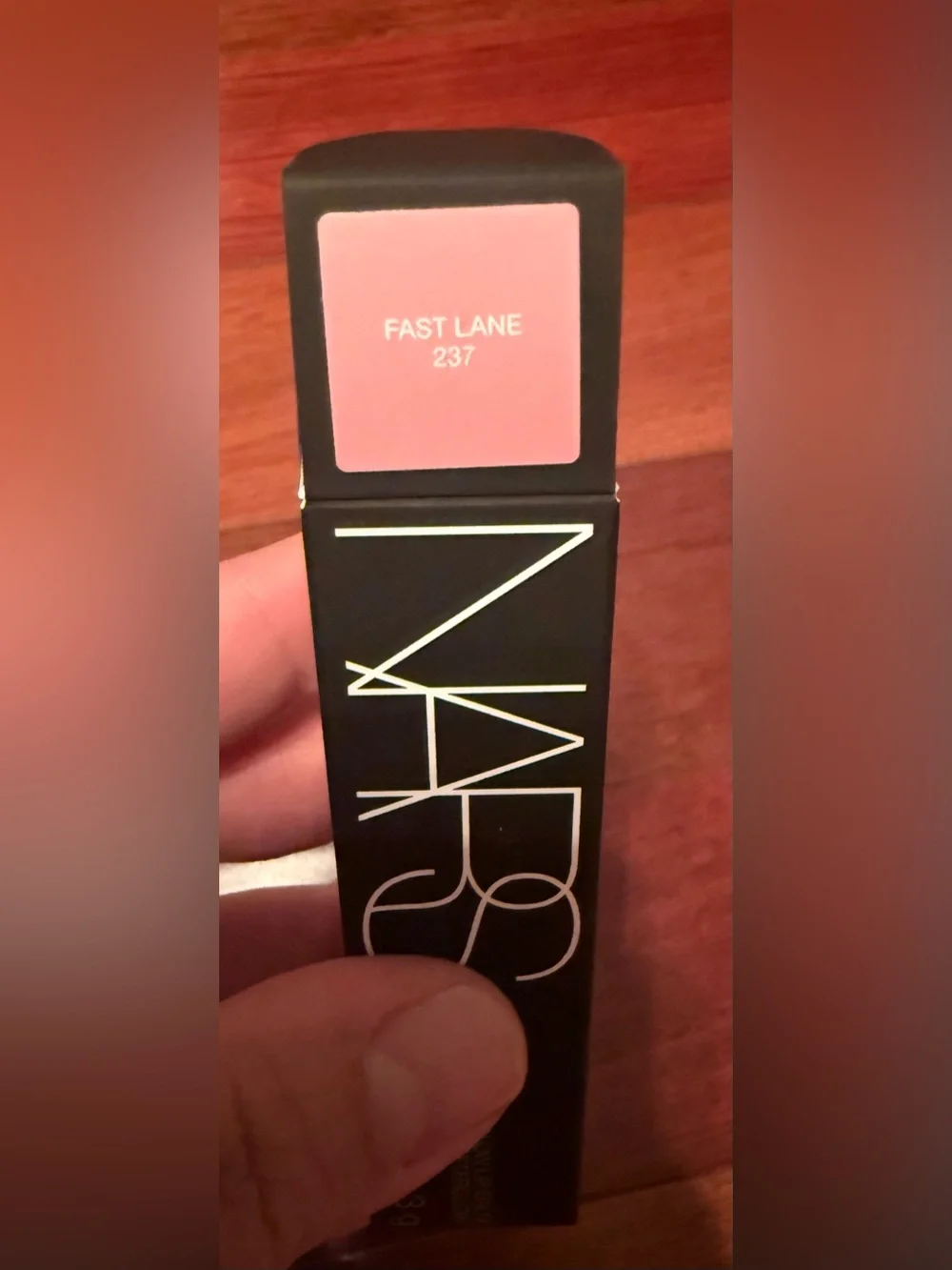 NARS Afterglow lip balm color:237 FAST Lam